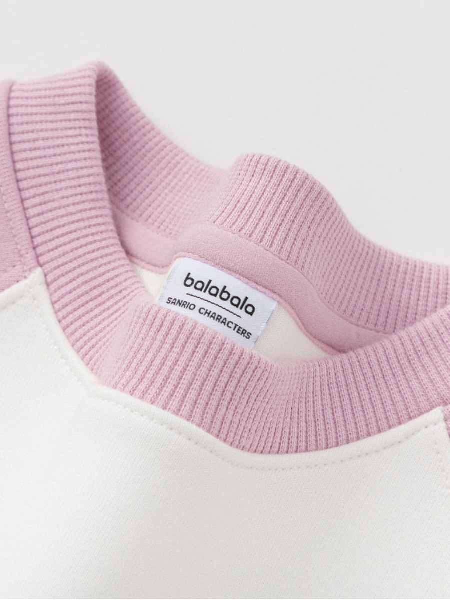Raglan Sweatshirt with Front Print