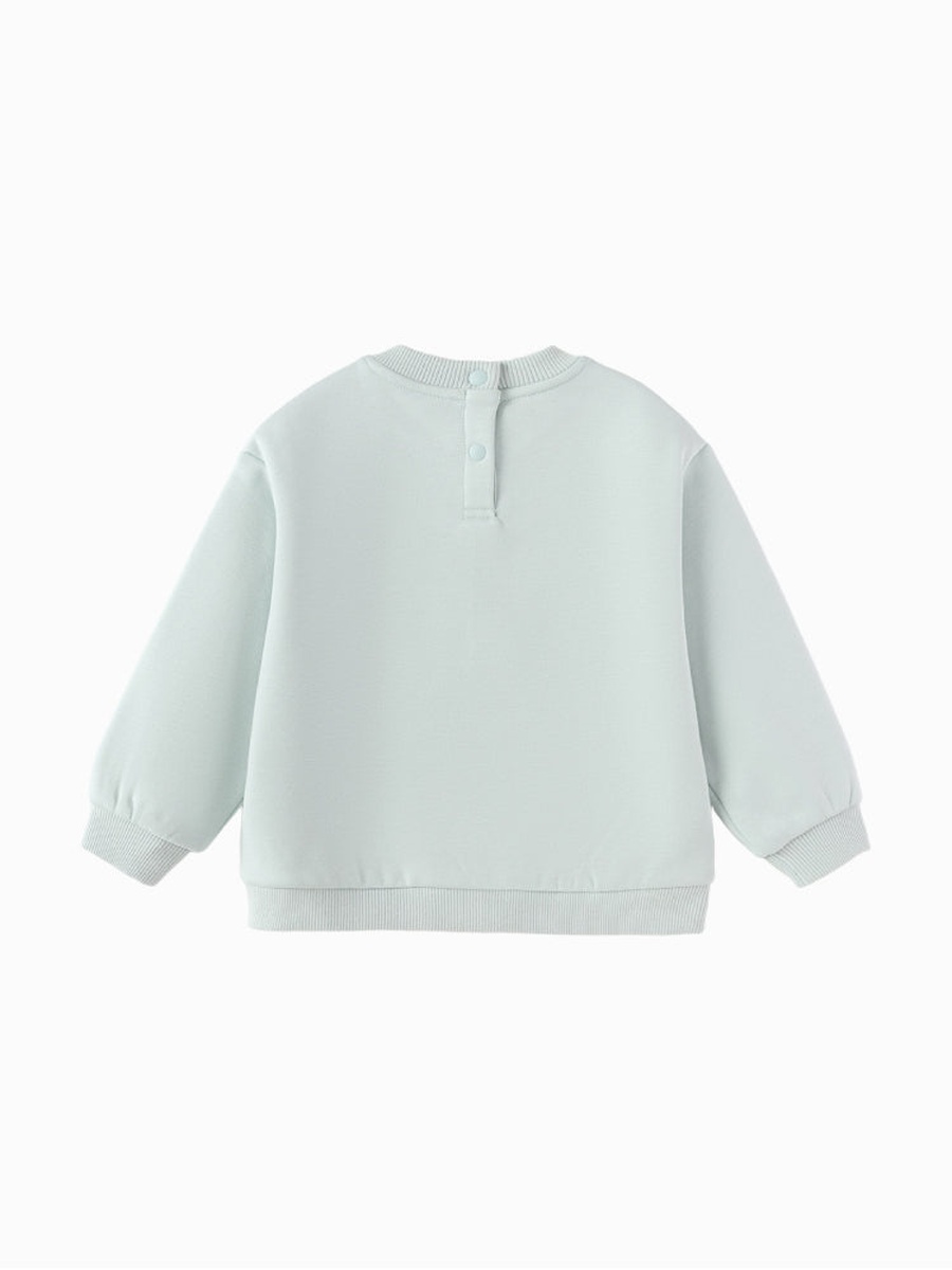 Sweatshirt with Polar Bear Applique
