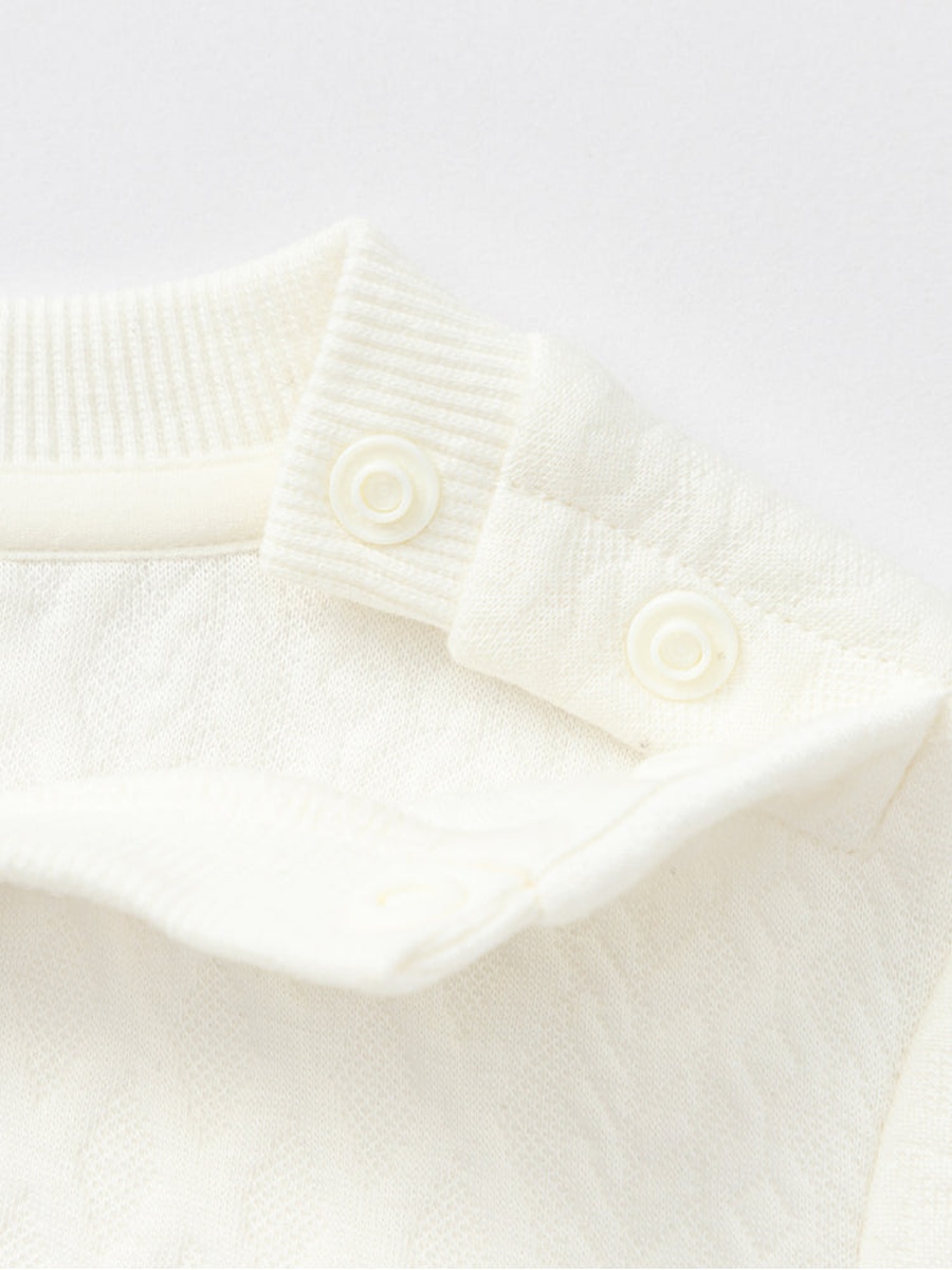 Sweatshirt with Front Bow and Embroiderey