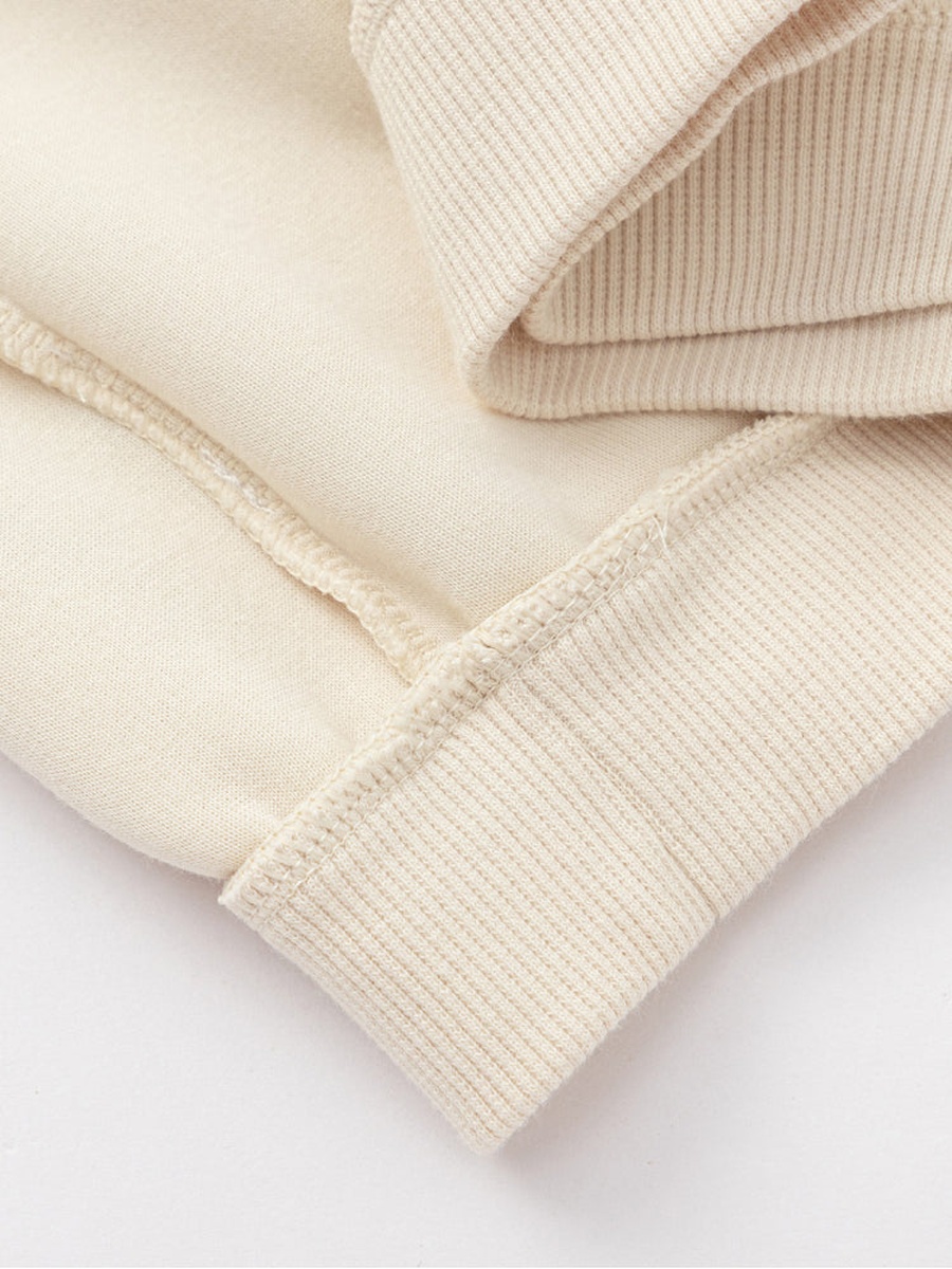 Sweatshirt with Sailor Collar and Paw Accent