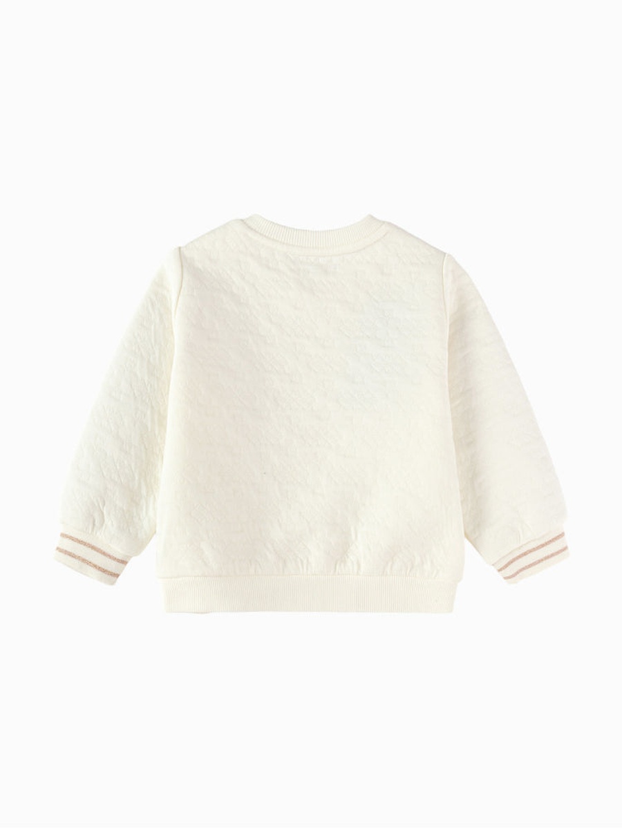 Sweatshirt with Front Embroidery