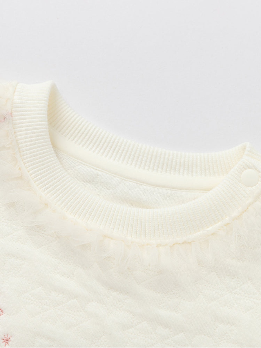 Sweatshirt with Front Embroidery