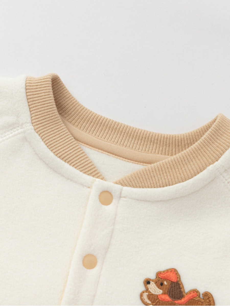 Fleece Sweatshirt with Front Pocket