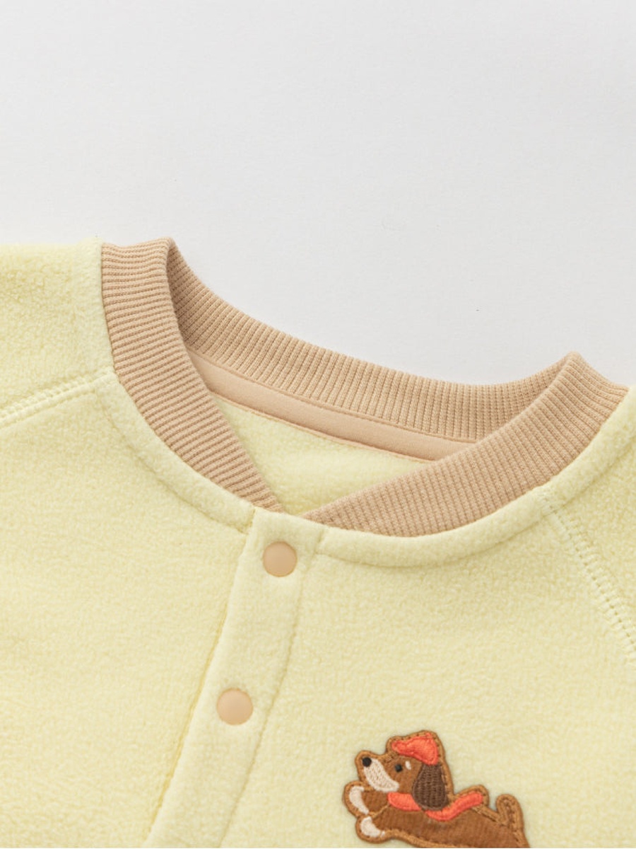 Fleece Sweatshirt with Front Pocket