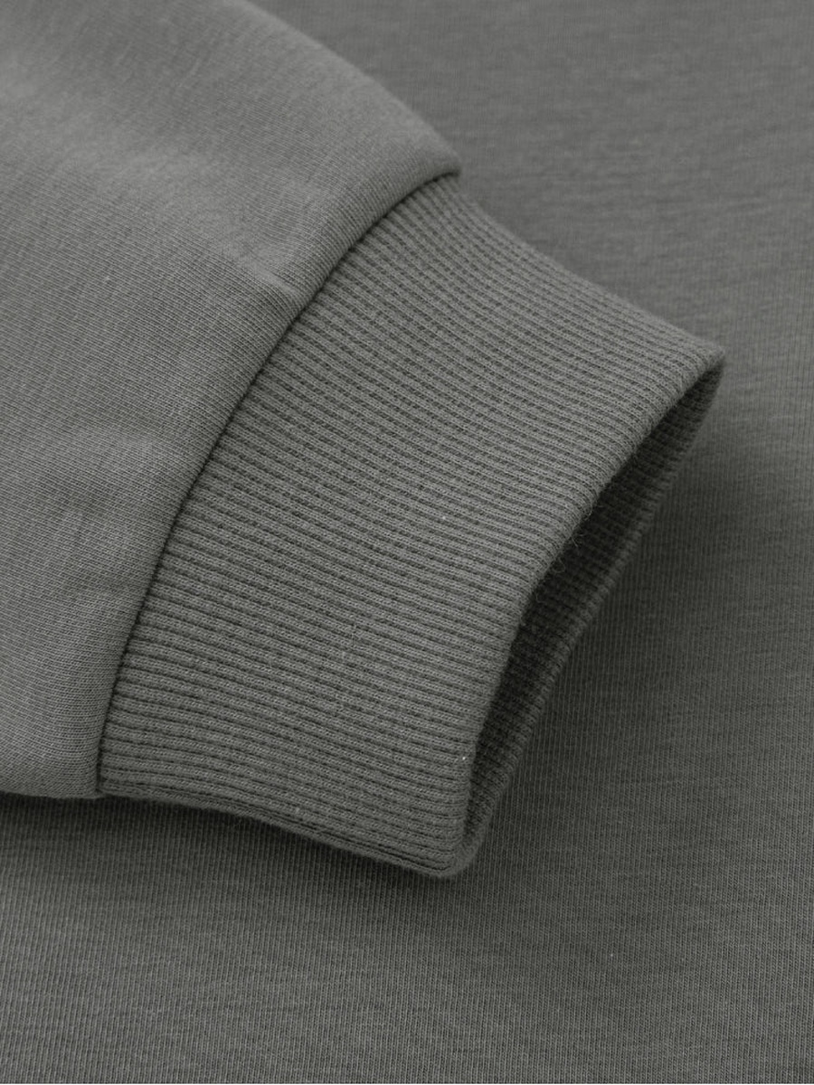 Sweatshirt with Contrast Pocket