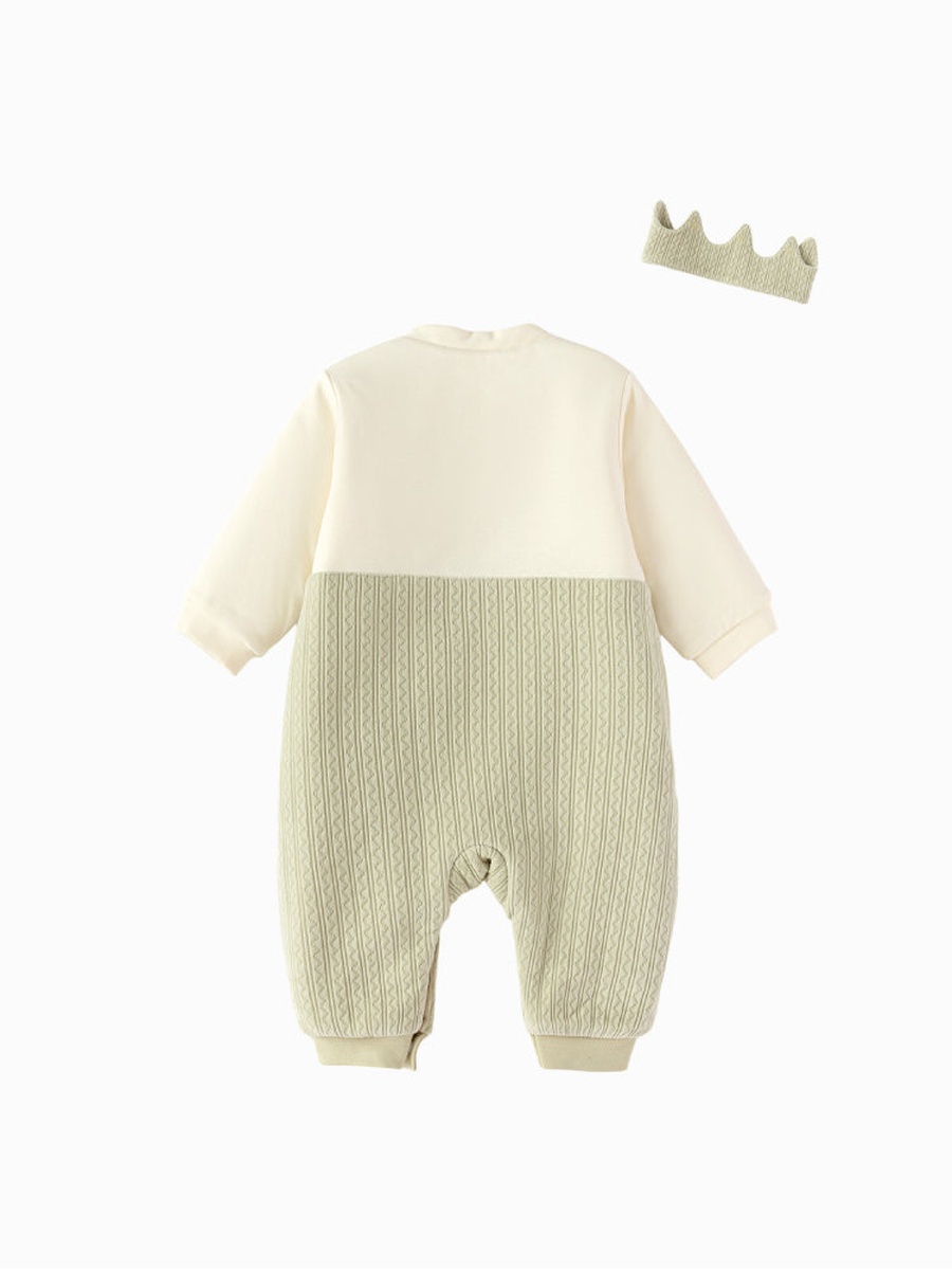 Textured Overall with Pocket Detail