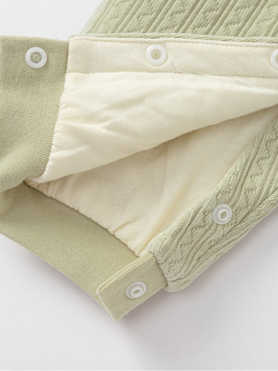 Textured Overall with Pocket Detail