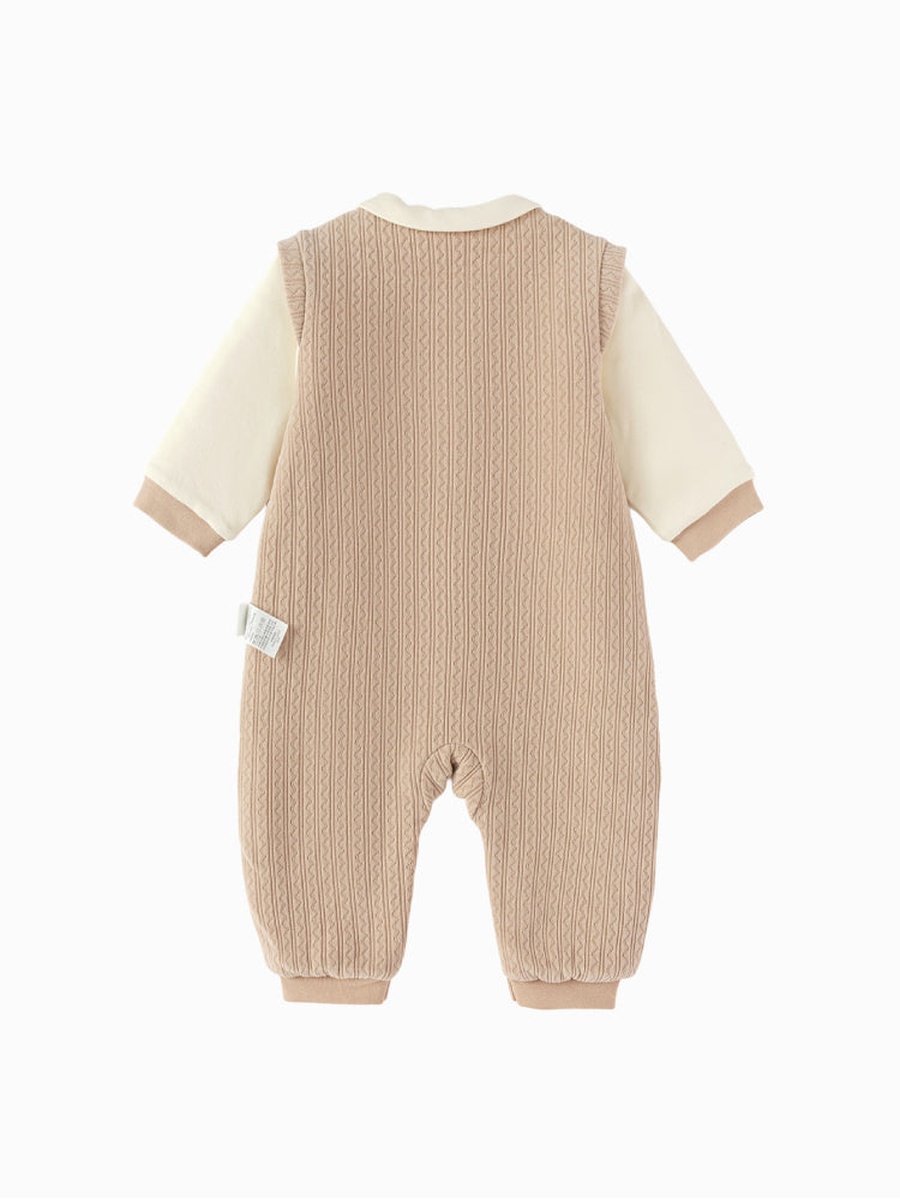 Tetxured Overall