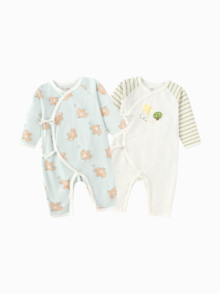 Set Of 2 - Wrap Style Overall