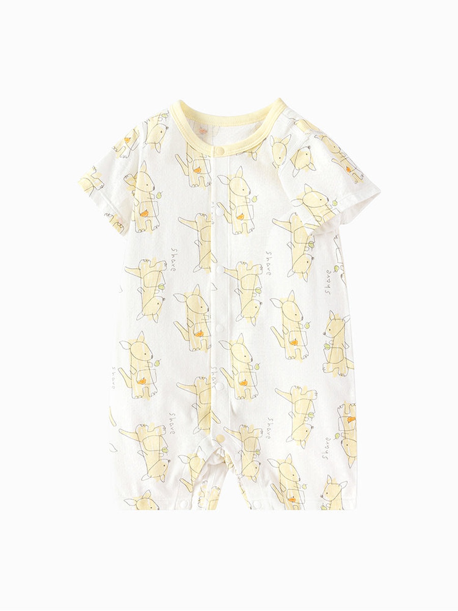 Printed Romper