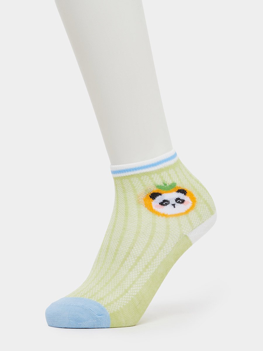 Pack of 5 - Kids Cotton Ankle Socks