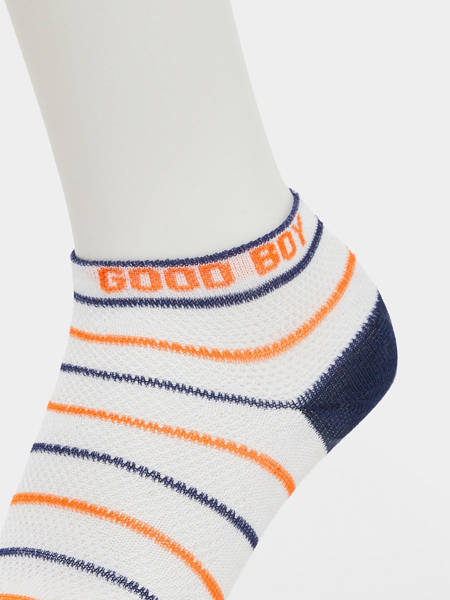 Pack of 5 - Boys Cotton Ankle Socks