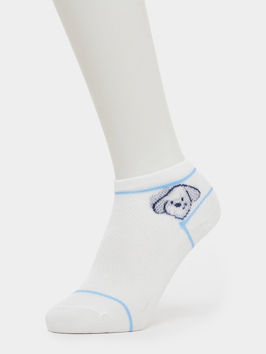 Pack of 5 - Boys Cotton Ankle Socks