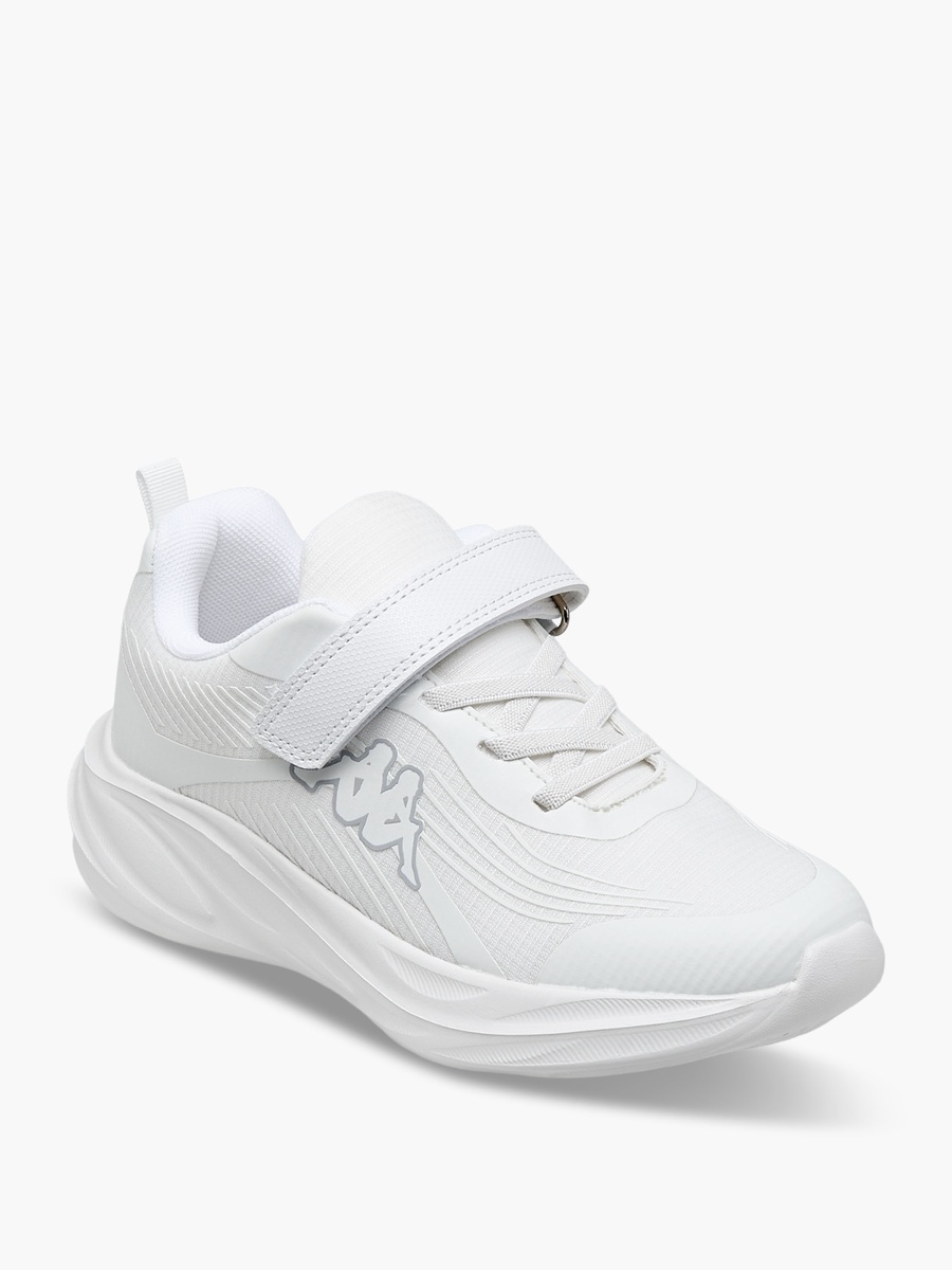 Logo Print Hook and Loop Sports Shoes