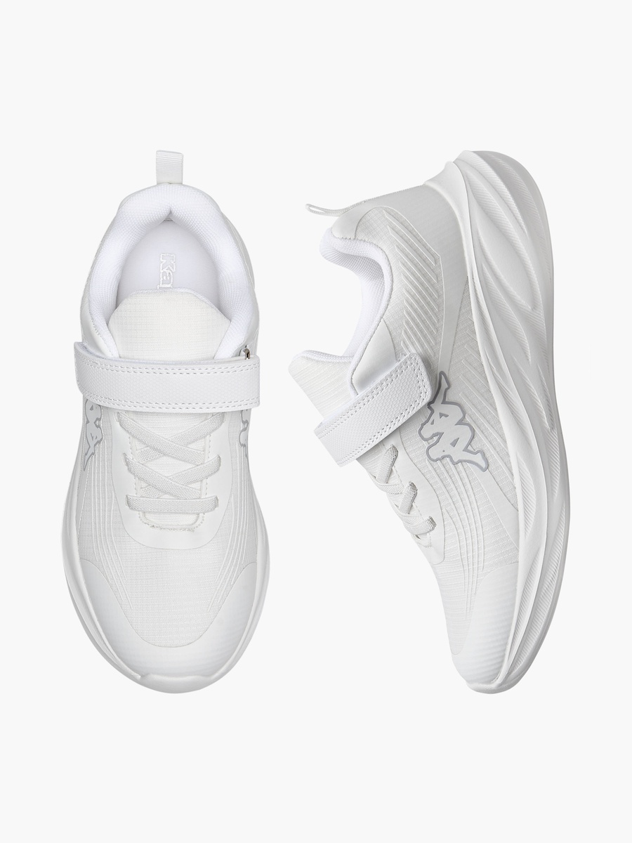 Logo Print Hook and Loop Sports Shoes