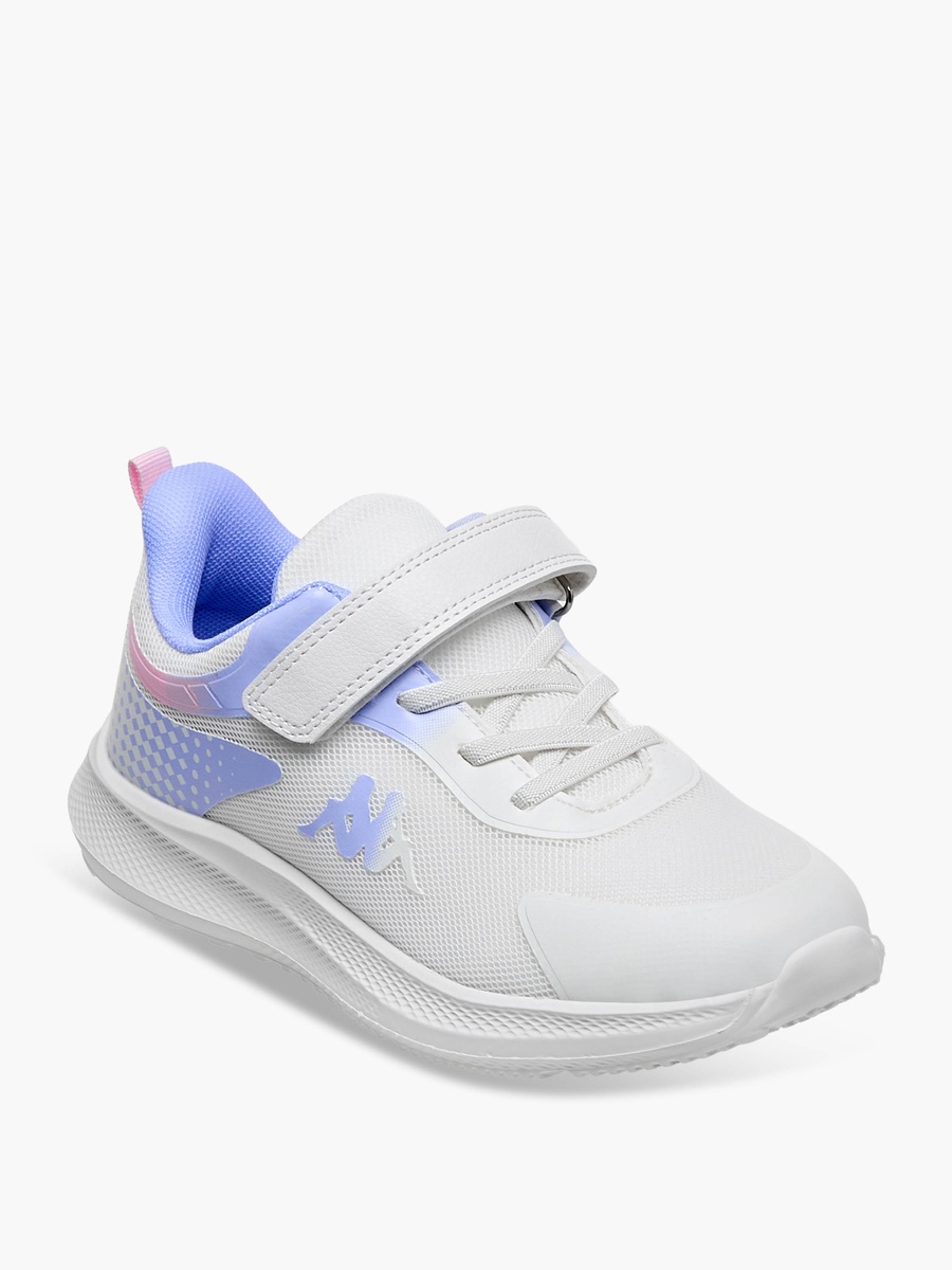Logo Print Hook and Loop Sports Shoes