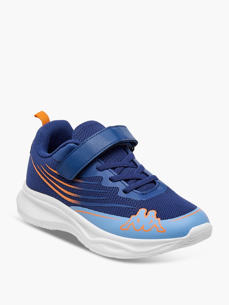 Logo Print Hook and Loop Sports Shoes