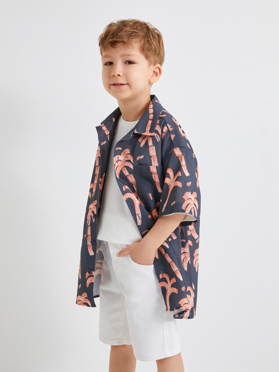 Printed Cotton Shirt