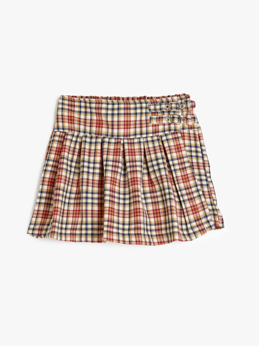Plaid Skort
