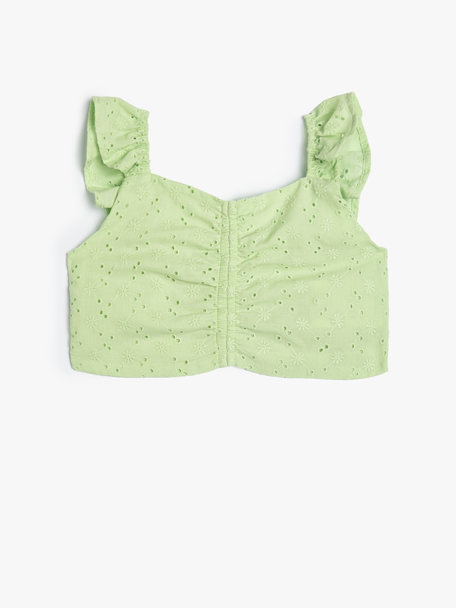 Strappy Crop Blouse