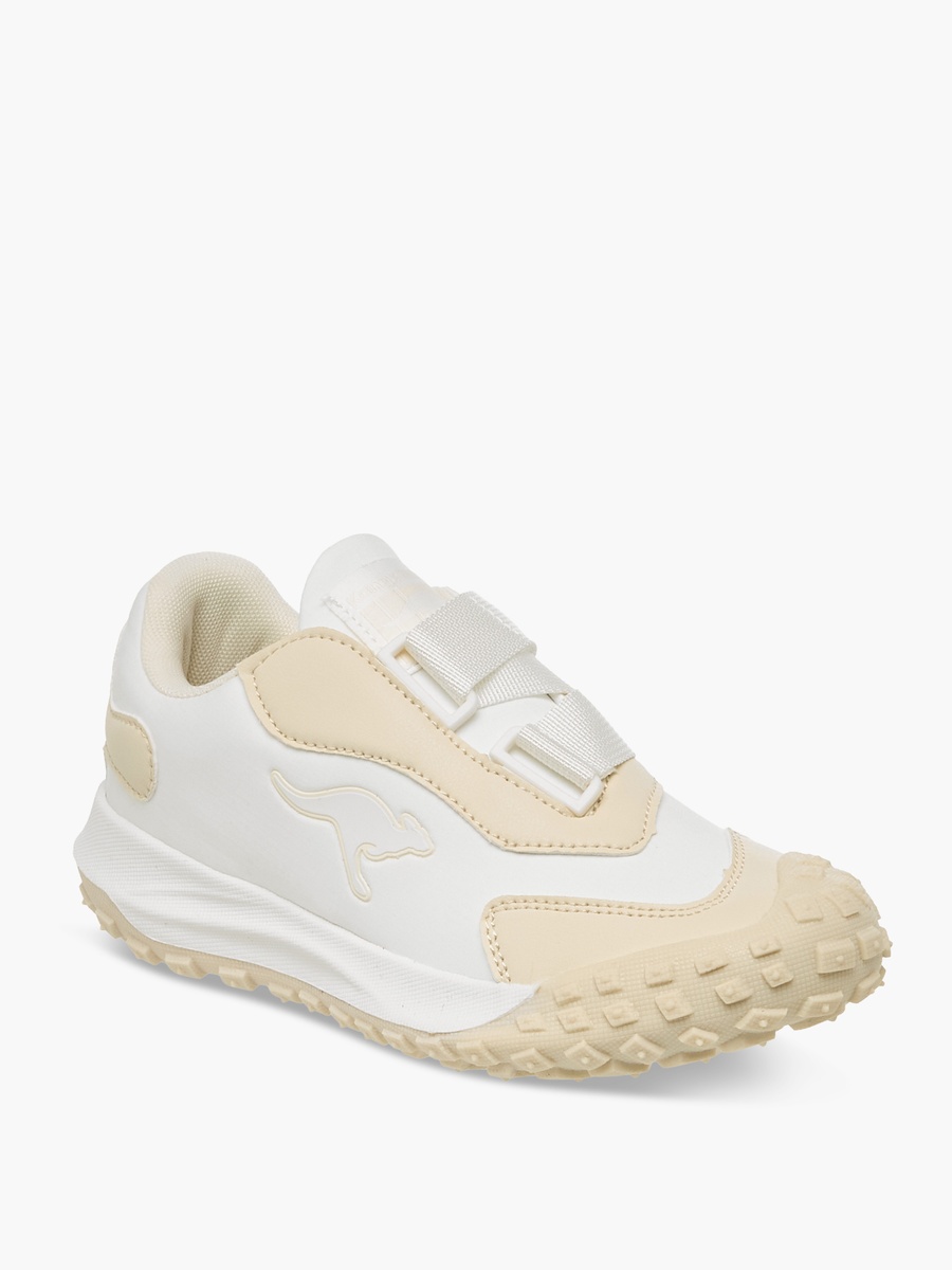 Panelled Hook and Loop Sports Shoes