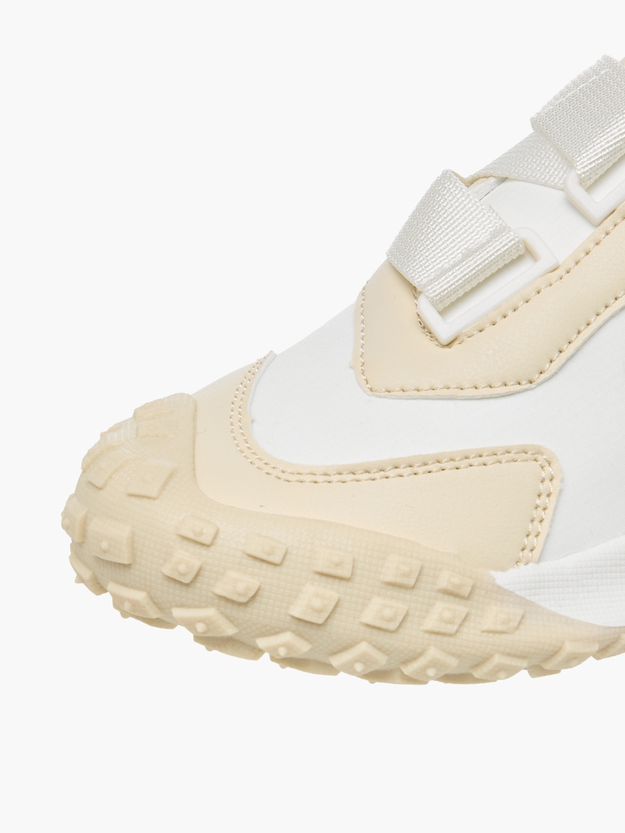 Panelled Hook and Loop Sports Shoes