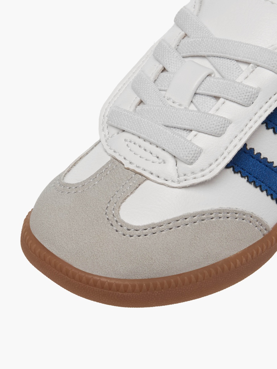 Panelled Hook and loop Sneakers