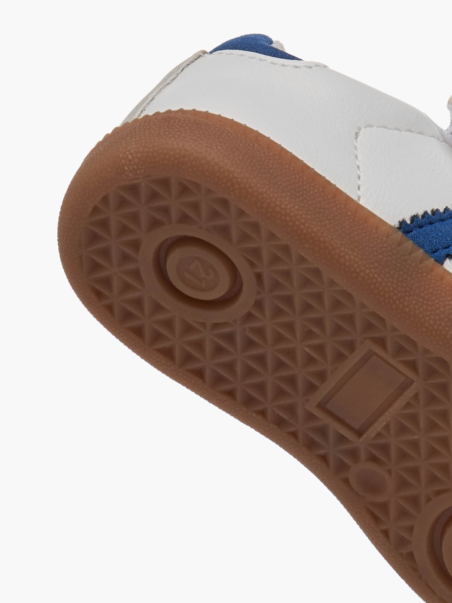 Panelled Hook and loop Sneakers