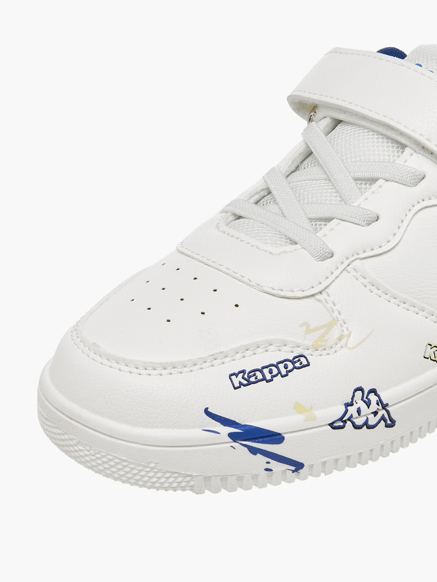 Logo Print Hook and Loop Sneakers