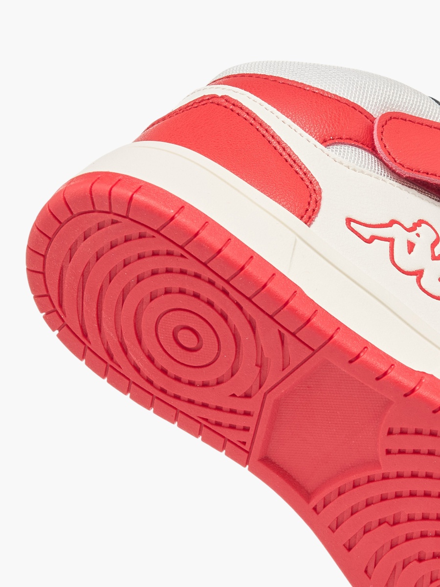 Colourblock Hook and Loop High Top Sneakers