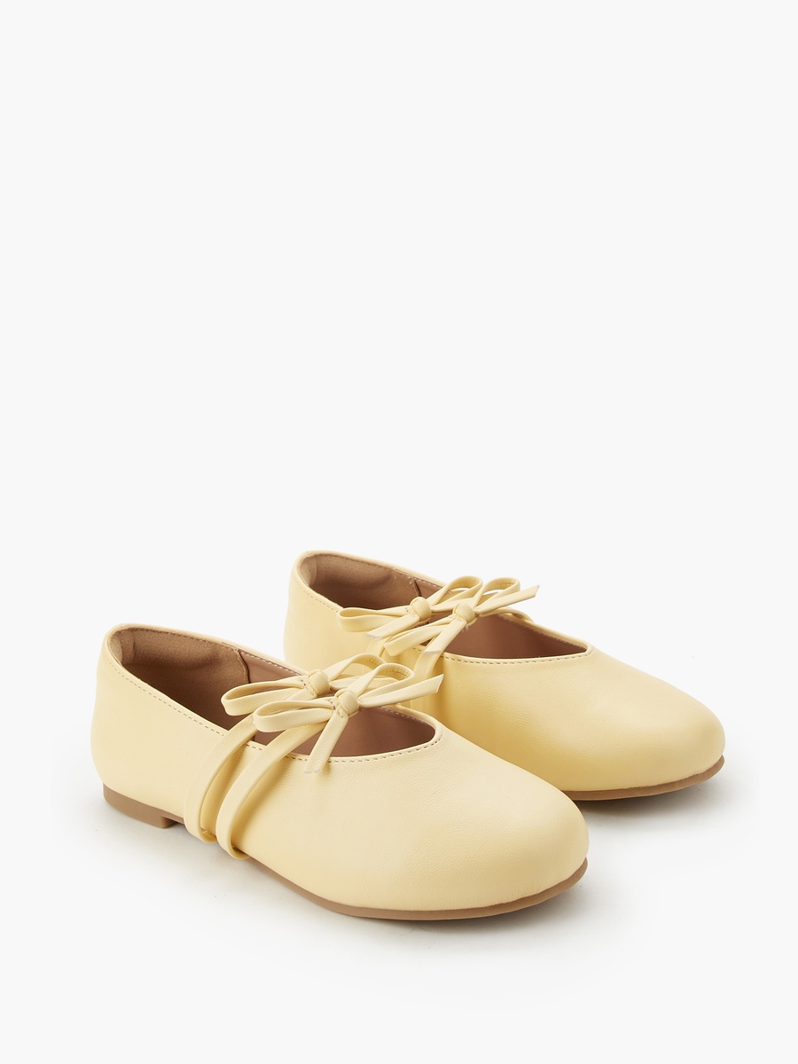 Bow Strap Ballerina Shoes