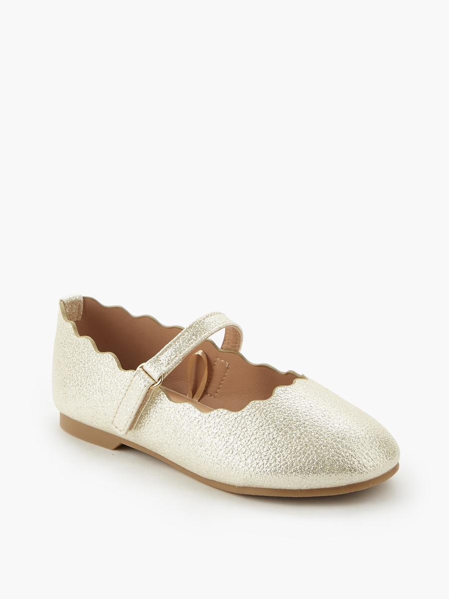 Scalloped Ballerina Shoes