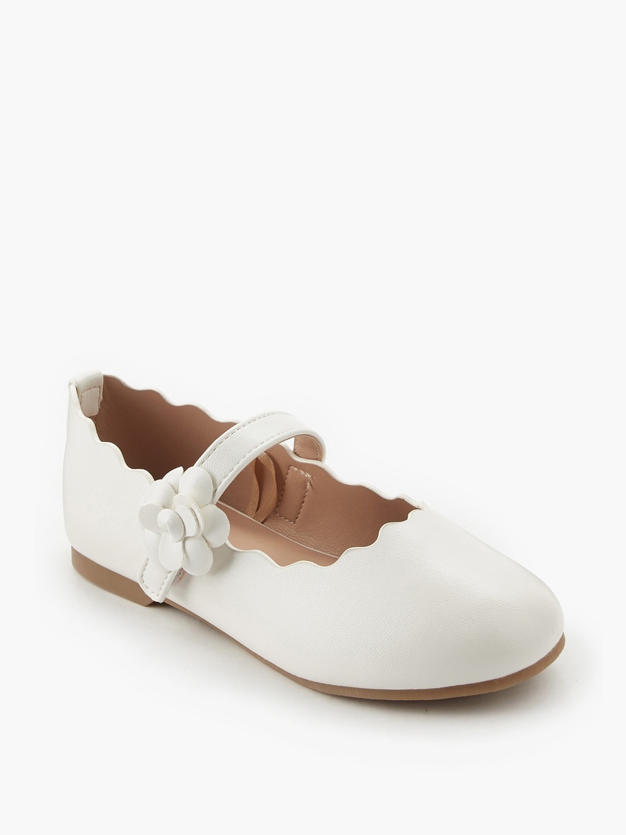 Floral Accent Ballerina Shoes