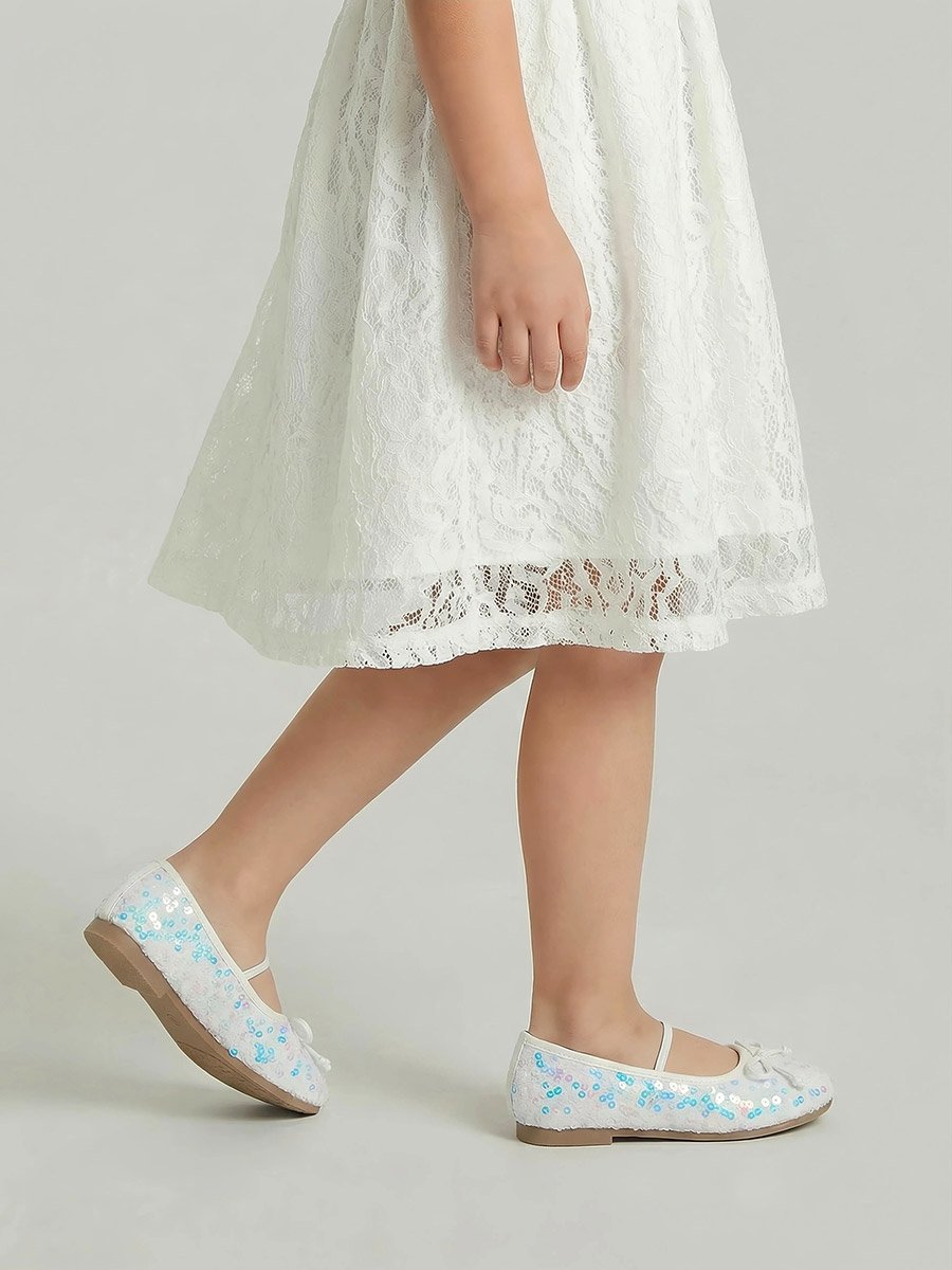 Girls Sequin Ballerinas