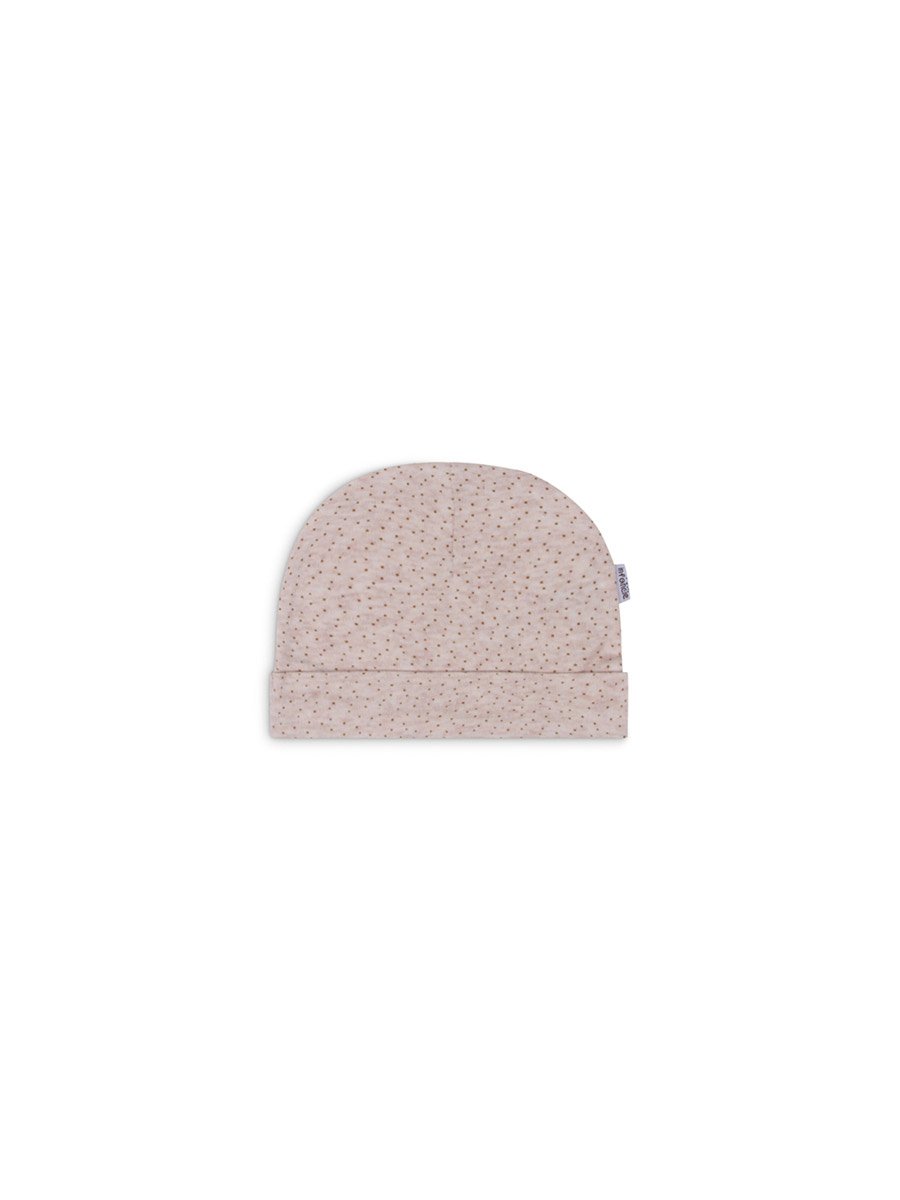 Pack of 2 - Baby Cotton Beanies 0-6 Months