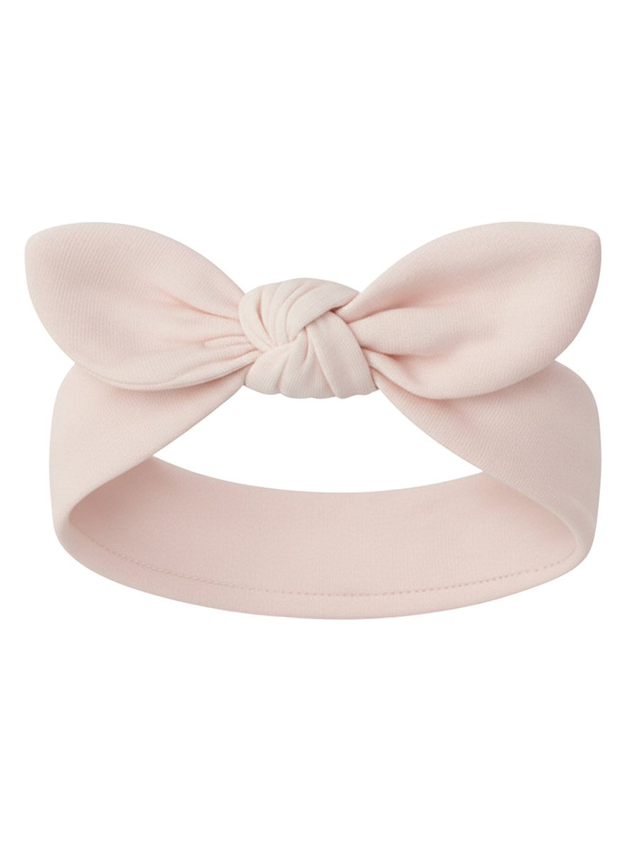 Pack of 5 - Bow Soft Cotton Headbands 0-6 Months