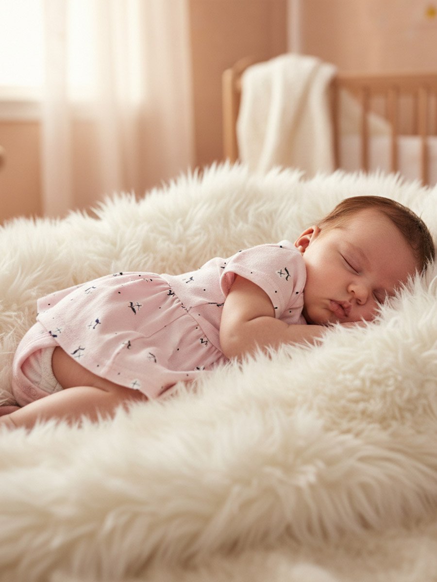 Baby Girls Cotton Printed Bodysuit