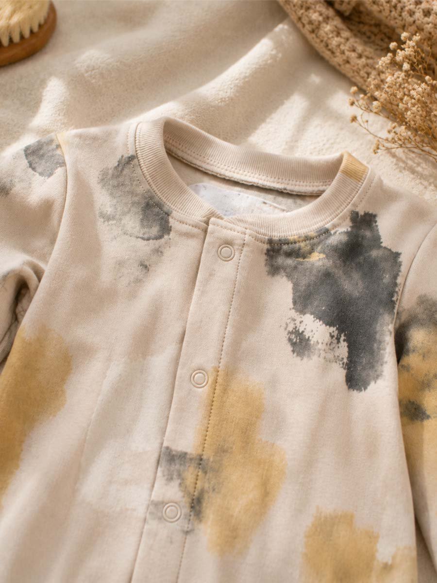 Pack of 2 - Soft Cotton Footed Sleepsuit