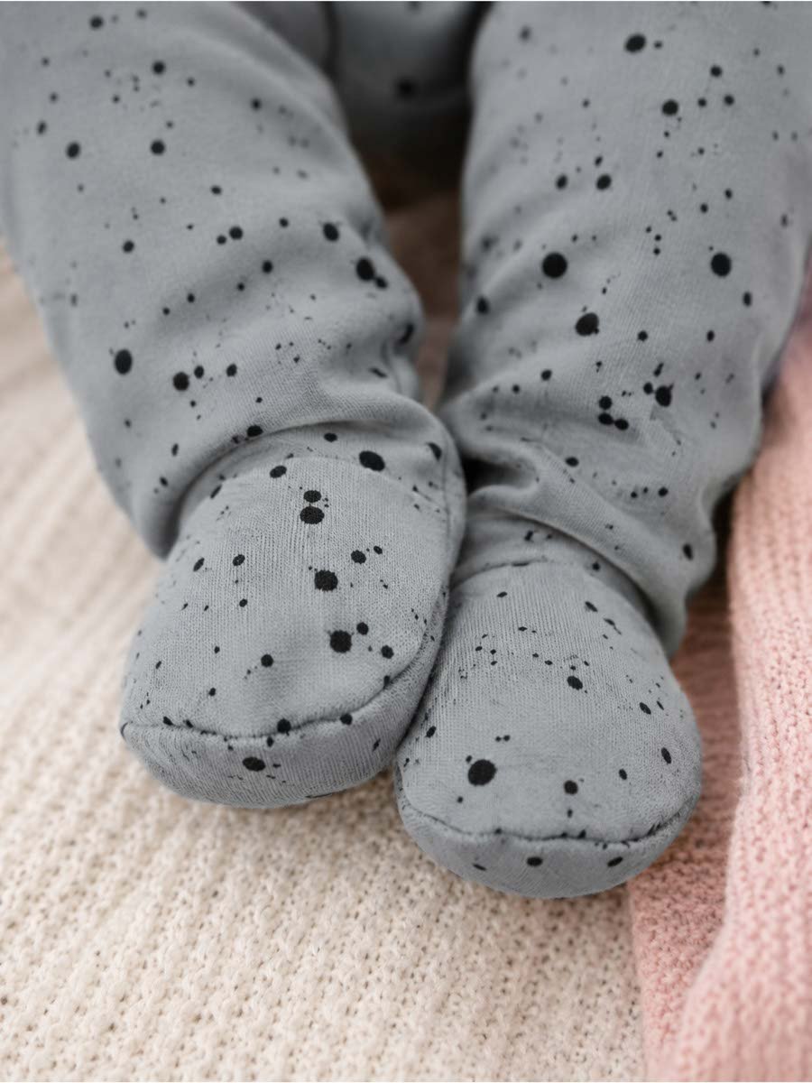 Pack of 2 - Soft Cotton Footed Sleepsuit