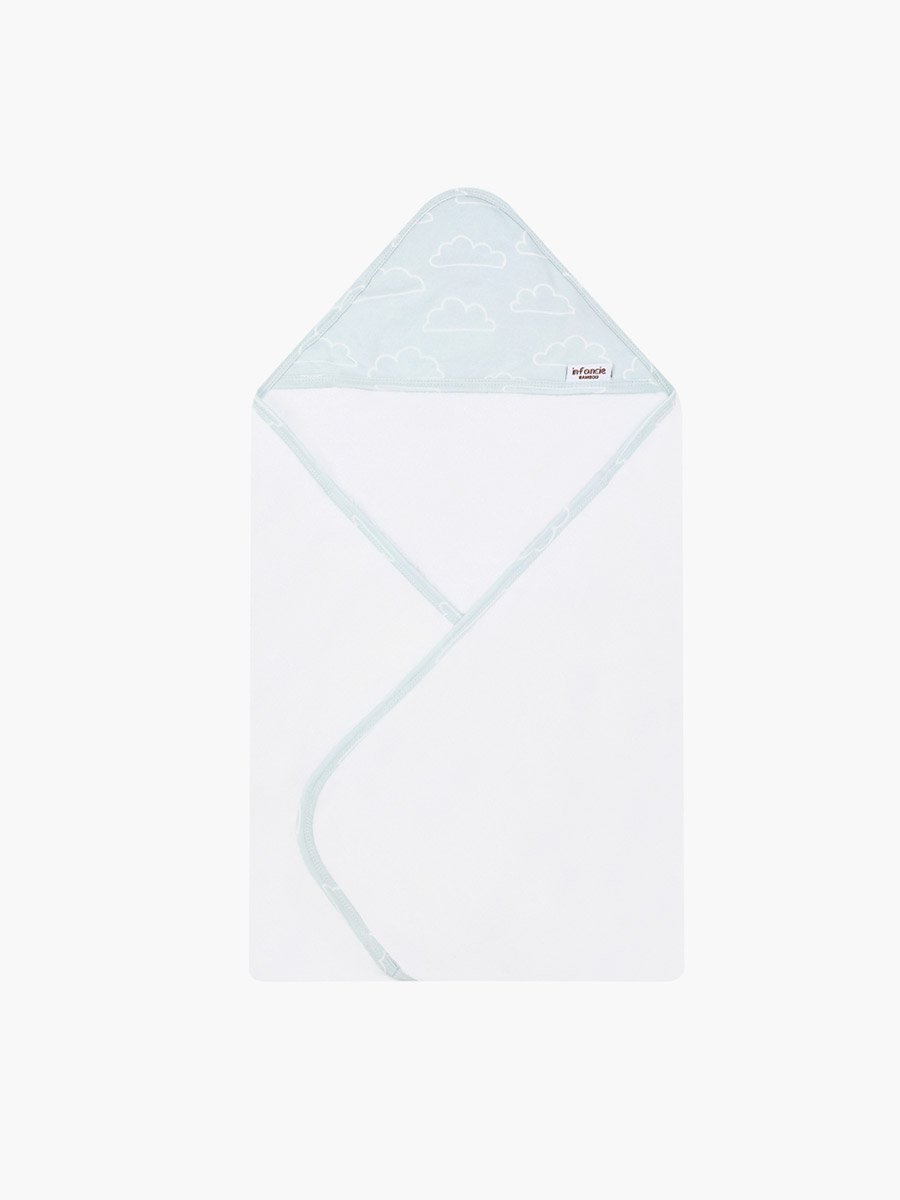Kids Bamboo Hooded Towel Gift Box  - Blue