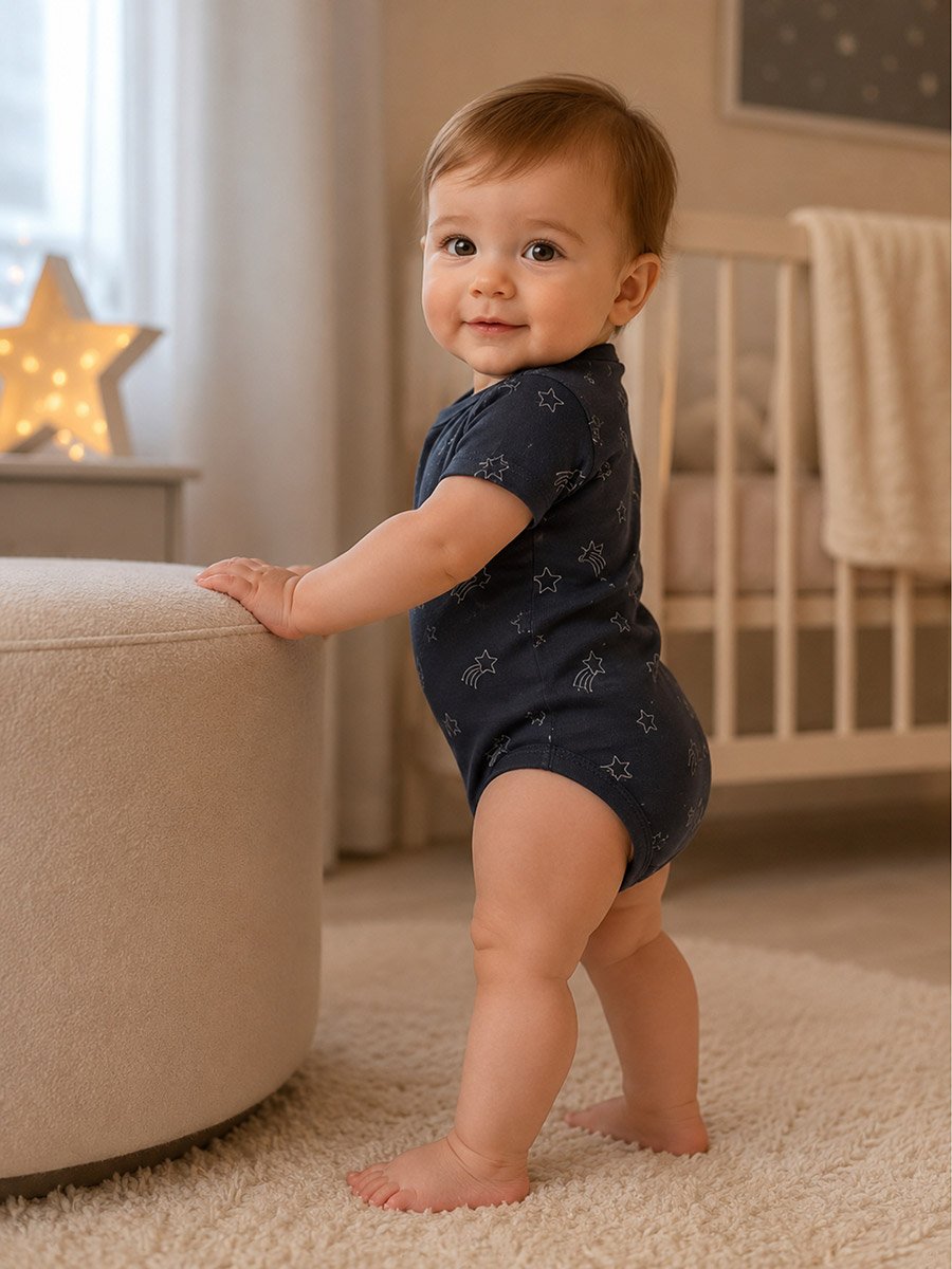 Pack of 2 - Graphic Print Short Sleeve Bodysuit