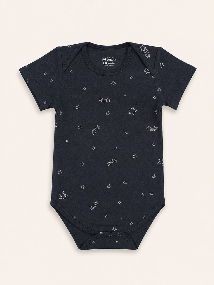 Pack of 2 - Graphic Print Short Sleeve Bodysuit