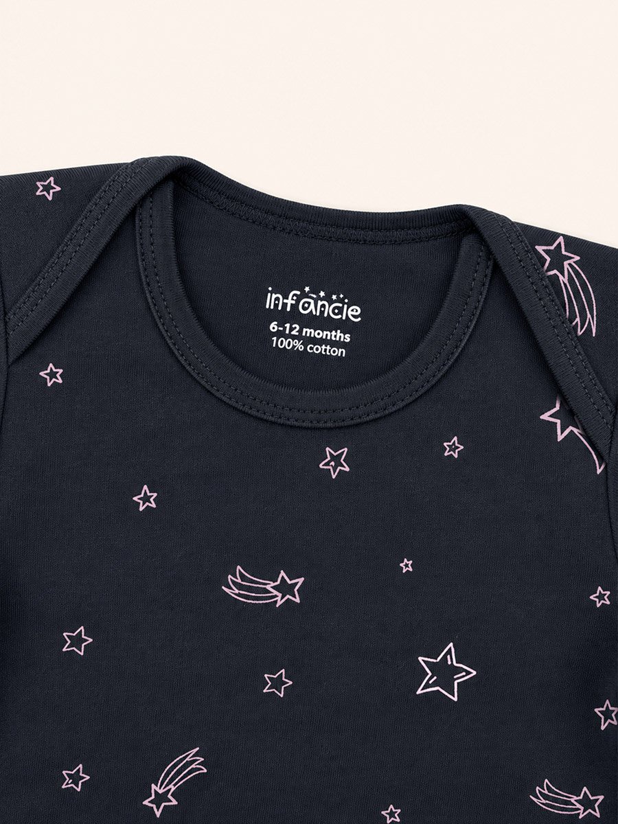 Pack of 2 - Graphic Print Short Sleeve Bodysuit