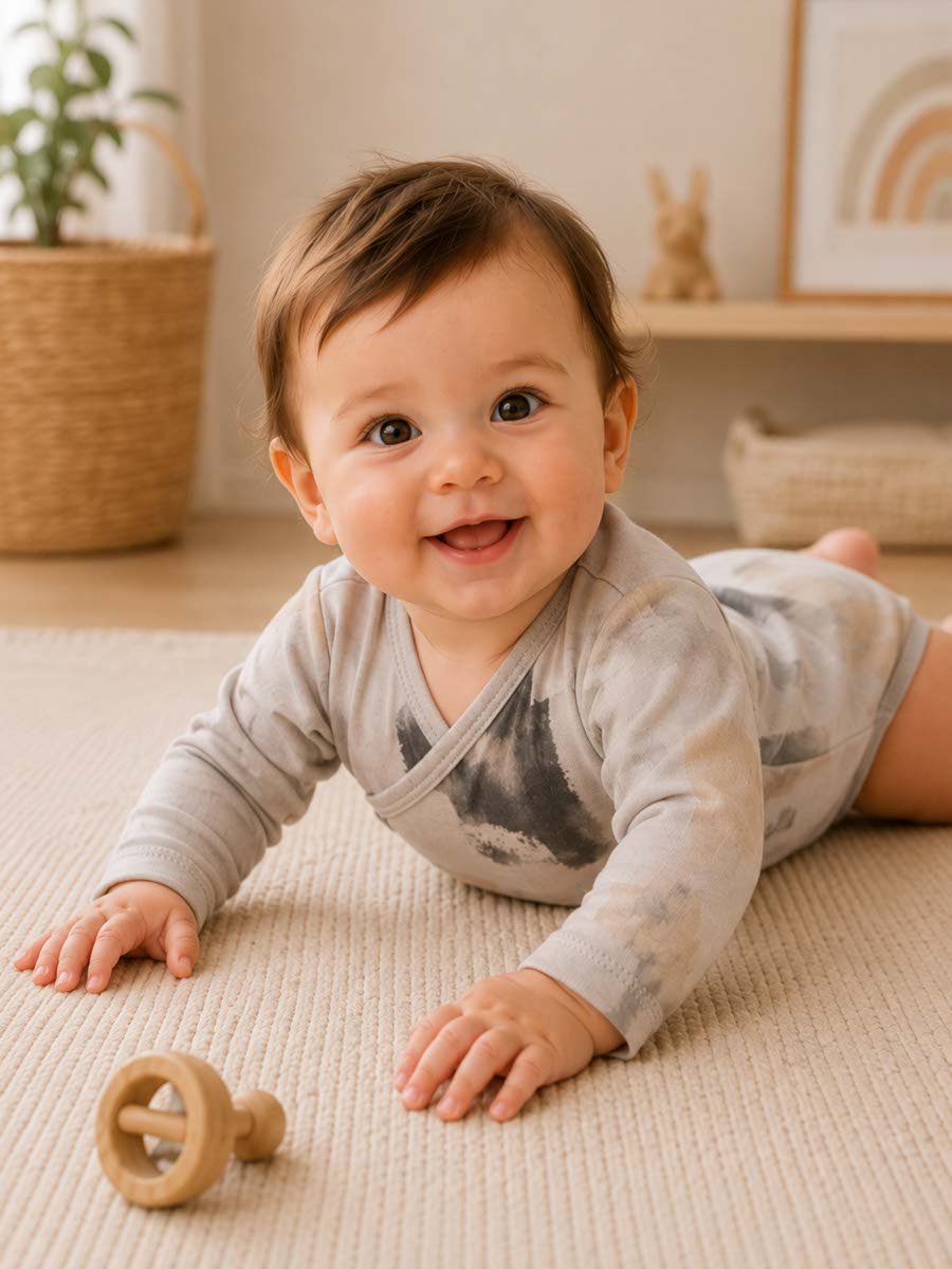 Pack of 2 - Speckled Quote Print Bodysuit