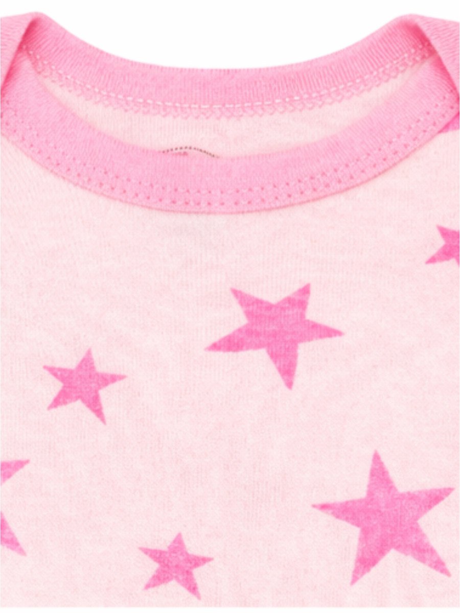Pack of 3 -Starburst Frill Sleeve Bodysuit