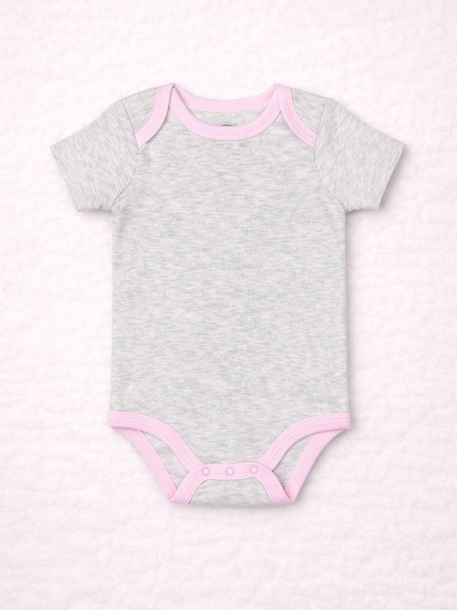 Pack of 5 -Graphic Jungle Paisley Bodysuit