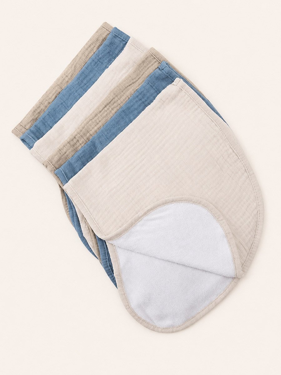 Cotton Baby Burp Cloth Gift Box Set 28 x 53 cm