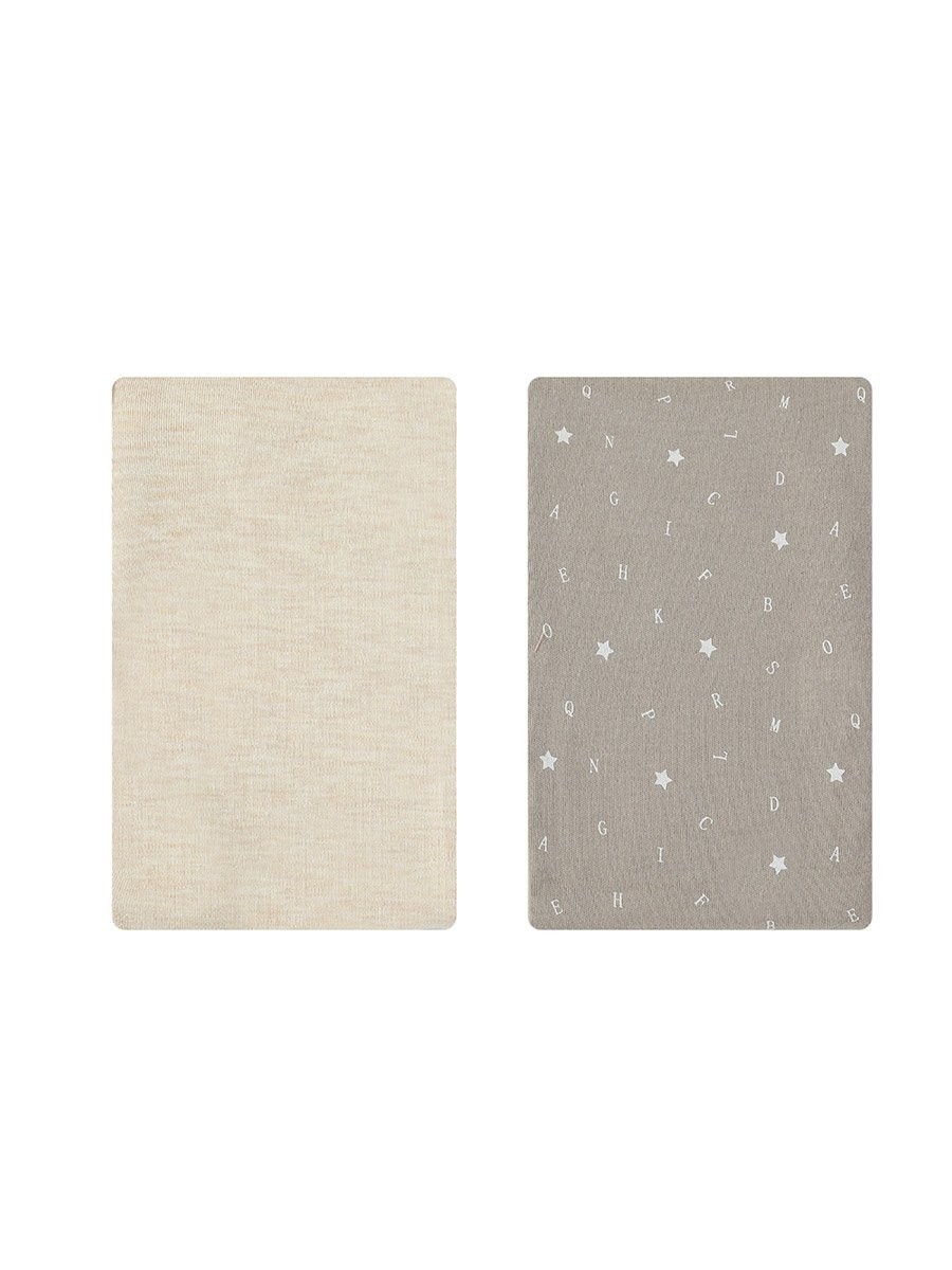 Pack of 2 - Baby Footed Soft Cotton Leggings