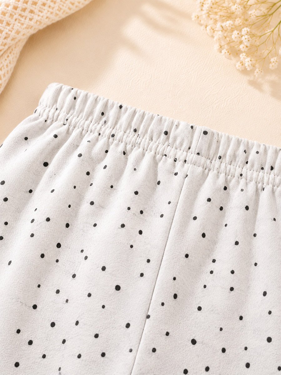 Pack of 2 - Baby Footed Soft Cotton Leggings