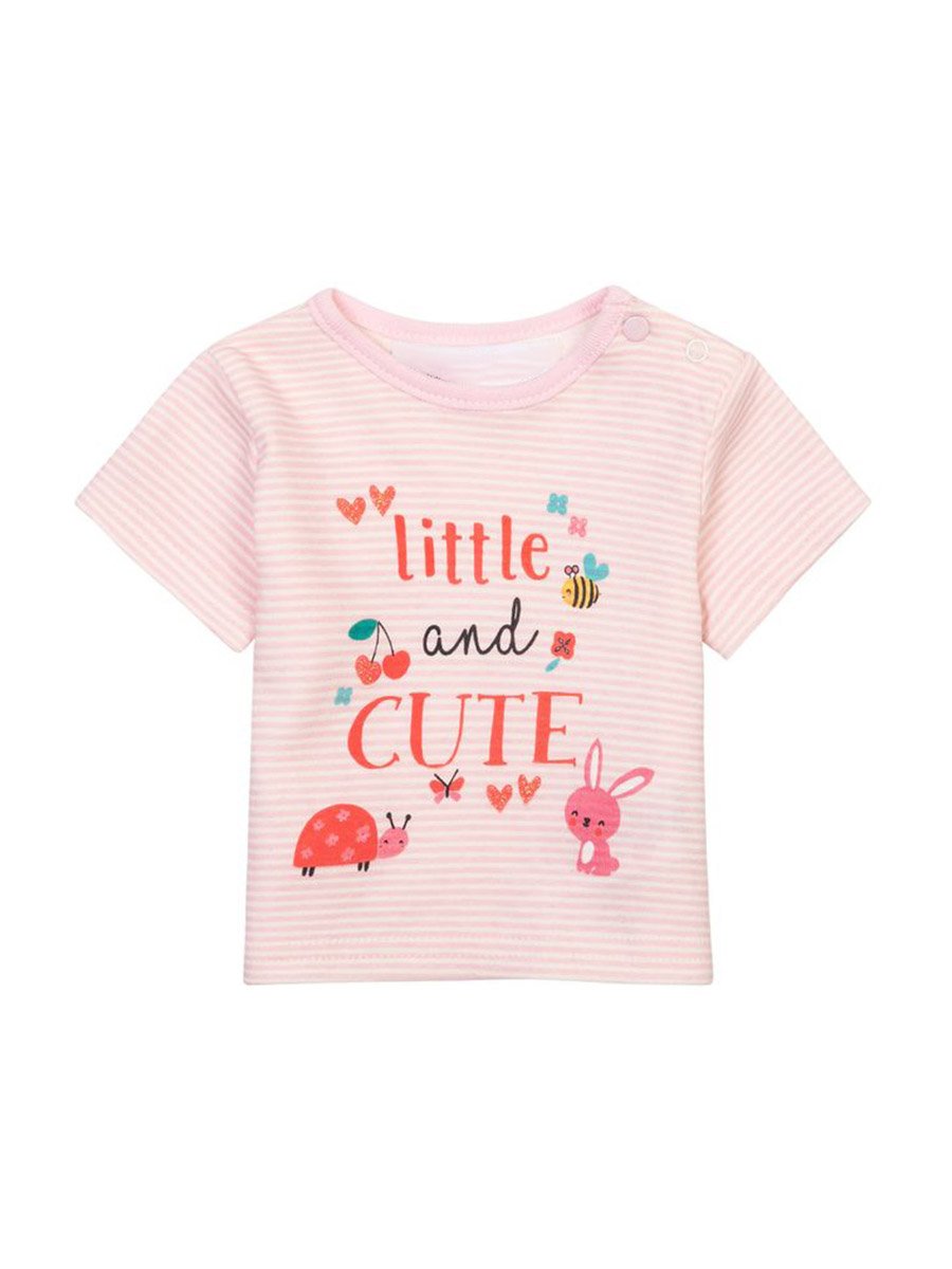 Pack of 3 - Girls Bunny Print T-Shirt
